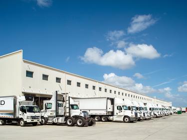 Photo of a warehouse truck court at Prologis Park Beacon Lakes, Miami, FL