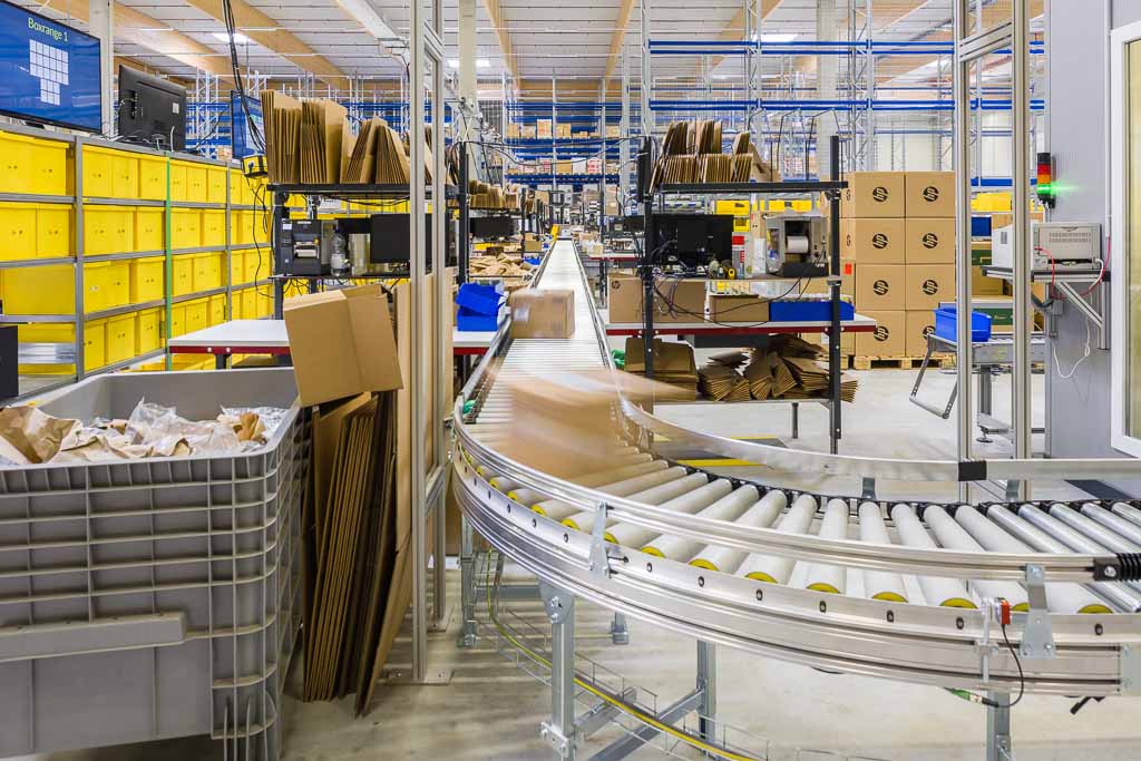 Industrial Business Indicator - inside a Prologis warehouse