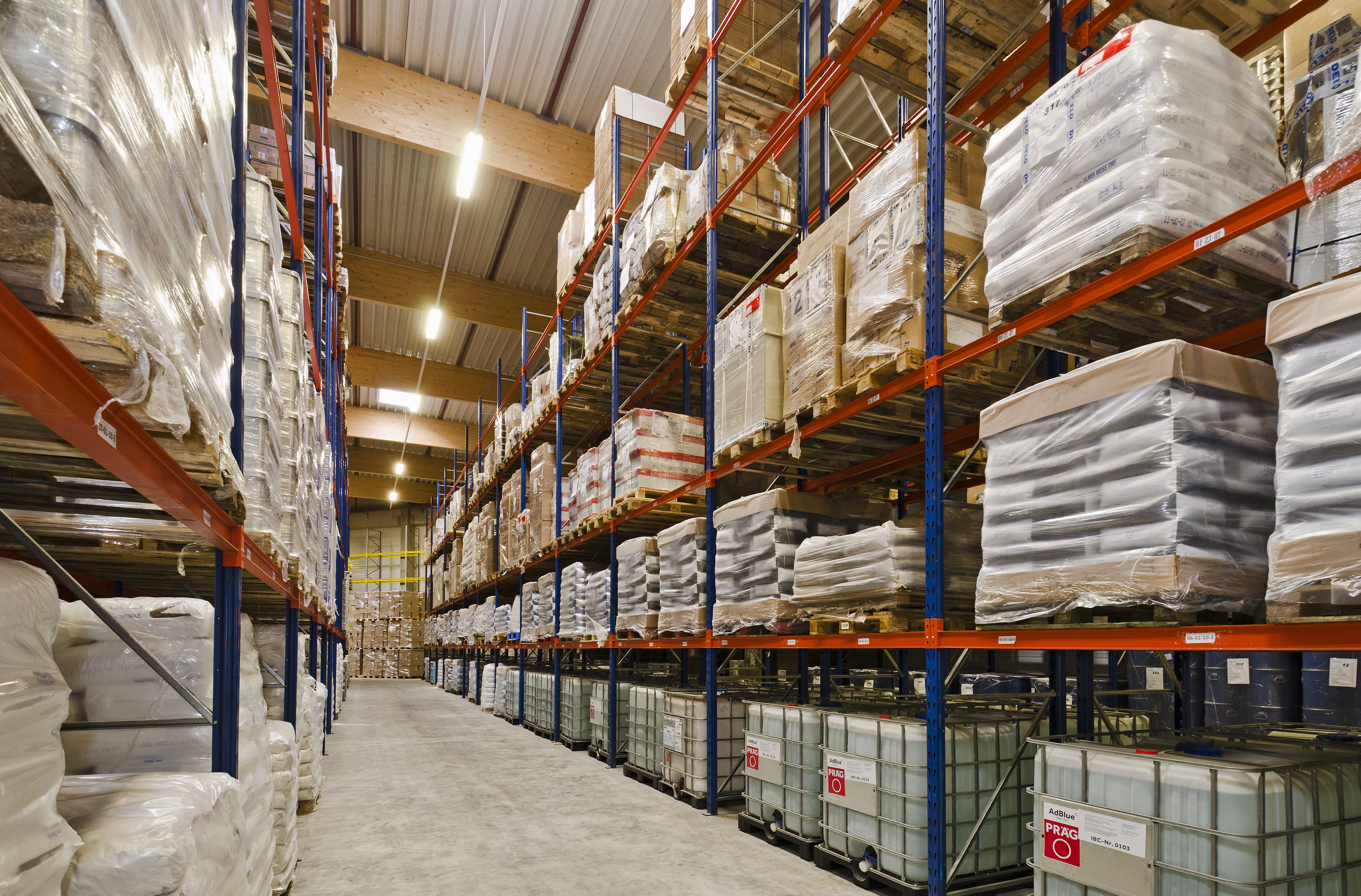 Inside of a Prologis Warehouse