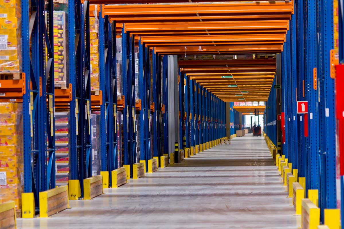 Inside a prologis Warehouse