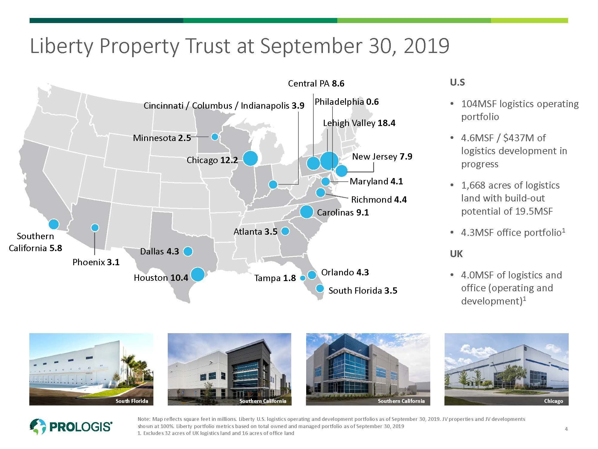 Prologis to Acquire Liberty Property Trust Prologis
