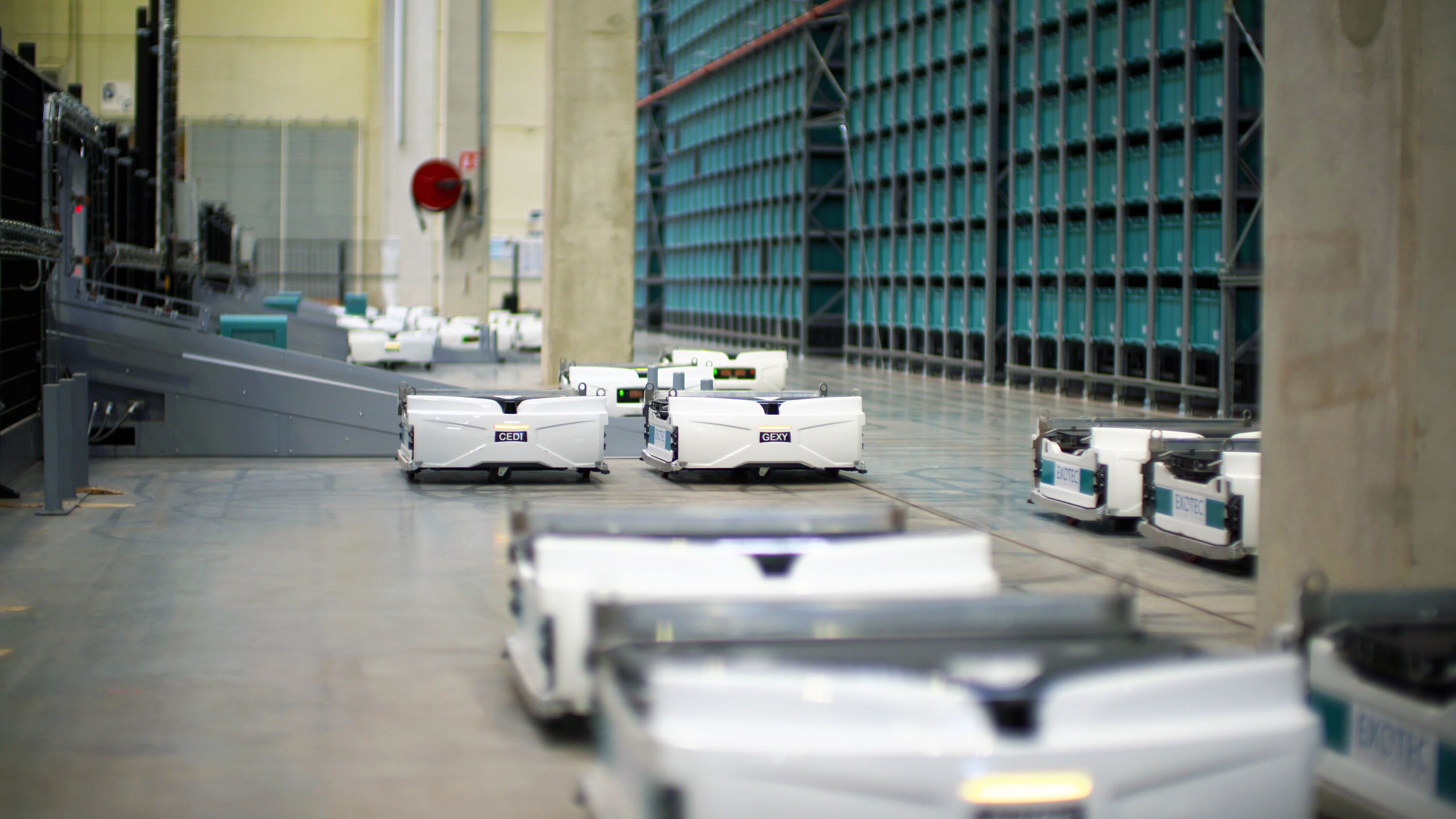 Robots in a warehouse Moissy II