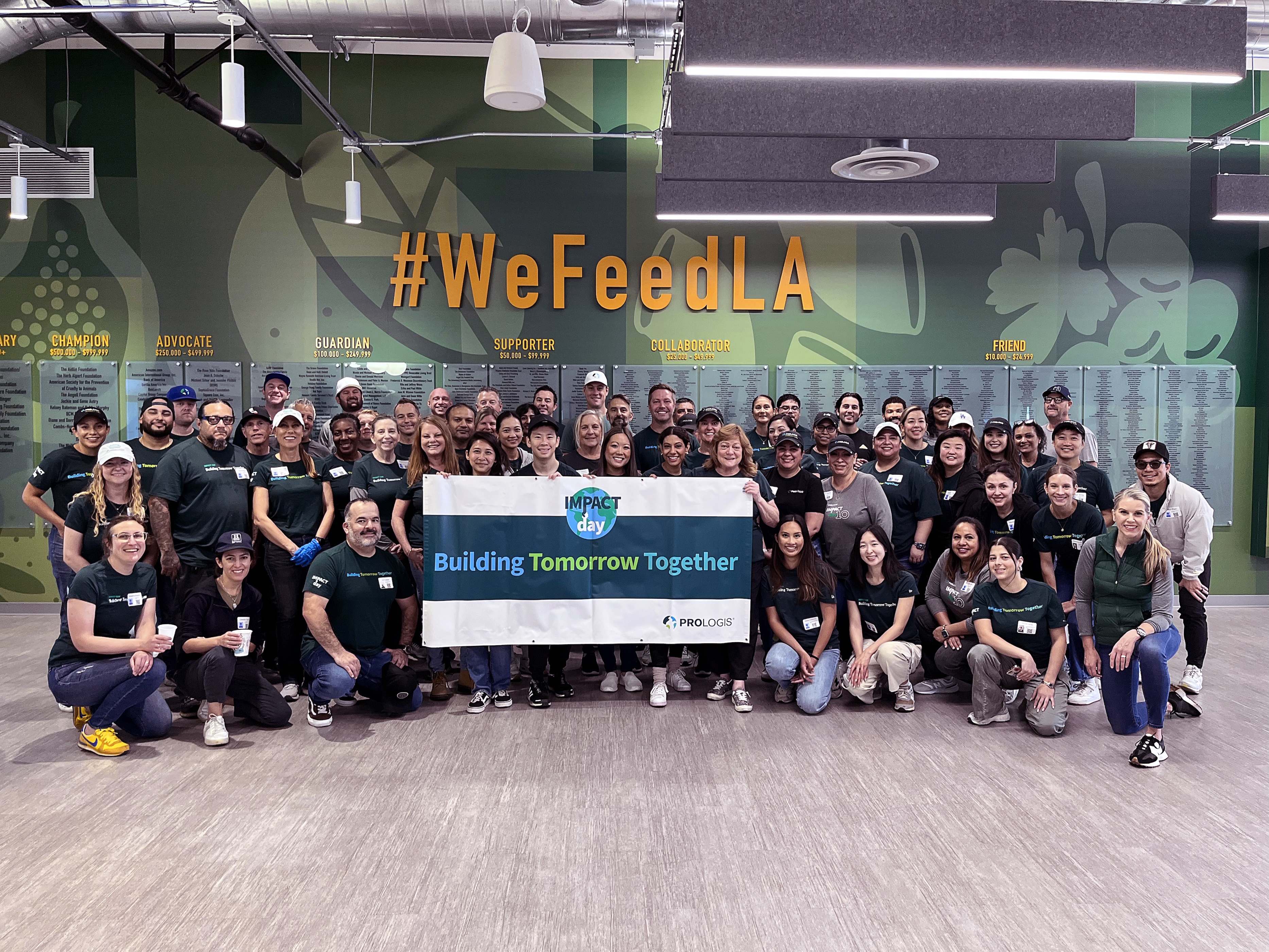 LA 2025 IMPACT Day group photo