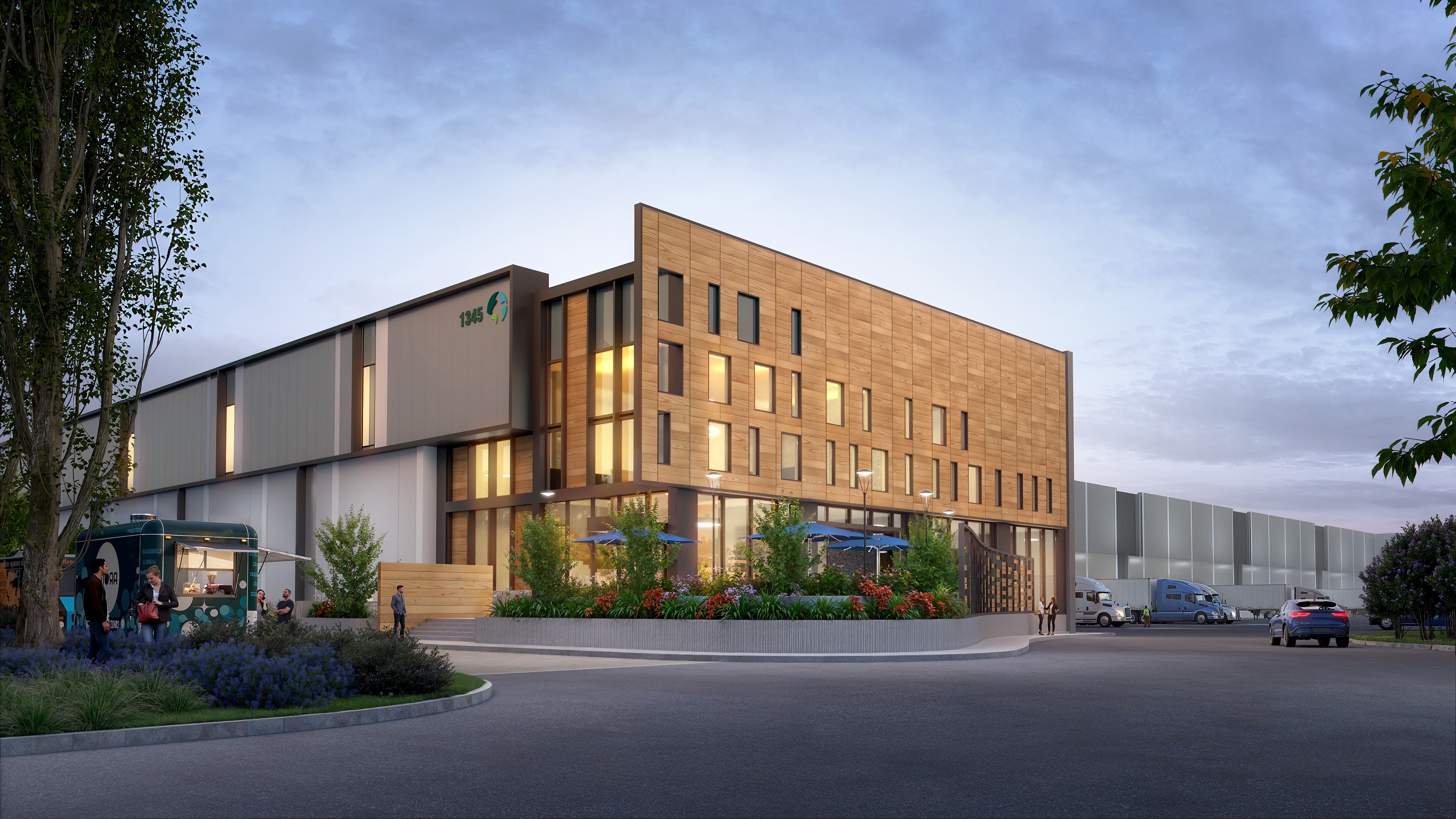 Exterior view of Nexus in San Leandro, California