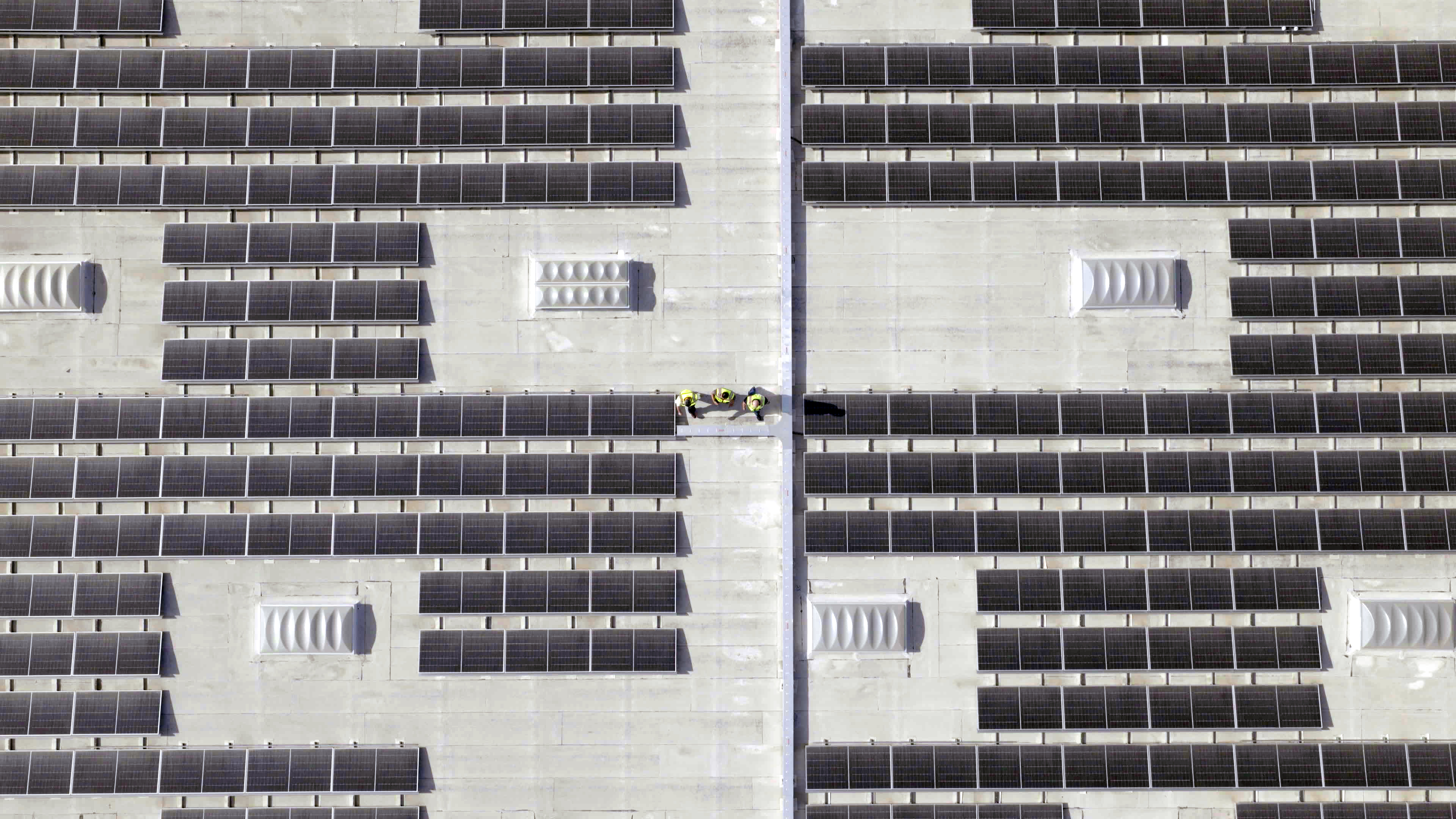 Aerial view of Wayfair's Fulfillment Center in Perris, CA