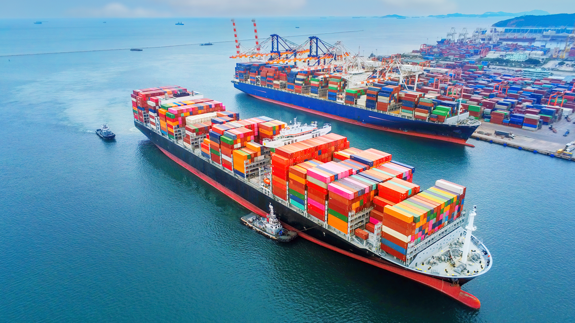 Container ships