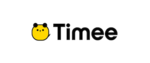 Timee logo with yellow character