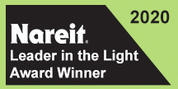 2020 Nareit Leader in the Light winner logo