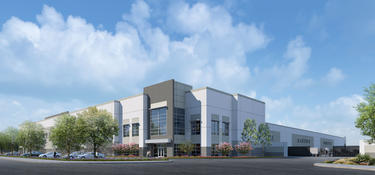 Rendering for the Prologis Los Angeles Gateway Commerce Center project