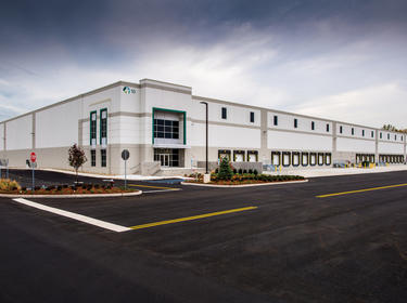 The exterior and truck courts of Prologis Ports Elizabeth