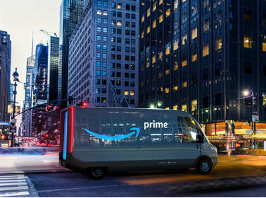 Amazon Prime Van