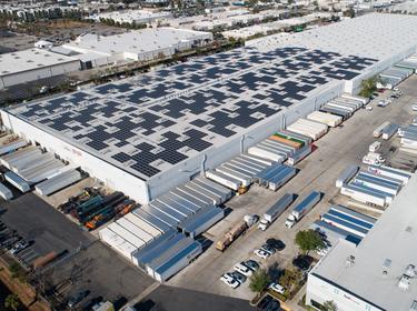 Prologis Anaheim solar installation