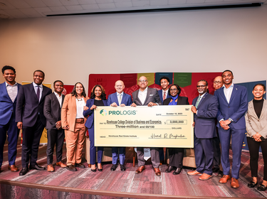 Prologis donates millions to Morehouse College.