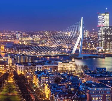This is a photo of Rotterdam, Netherlands