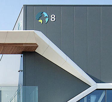 Exterior view of Venlo distribution center