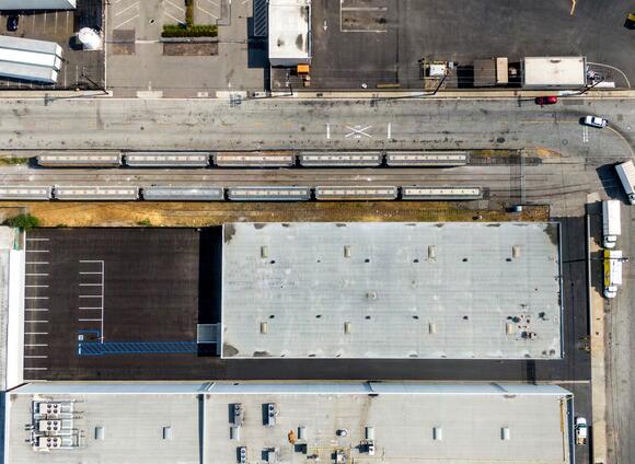 Prologis LA vehicle charging hub