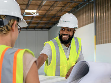 Prologis team members during development at IPC, Tracy, California